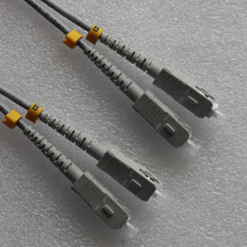 SC to SC Armored Patch Cord 50/125 Multimode Duplex 10M