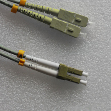 SC to LC Armored Patch Cord 50/125 Multimode Duplex 5M SC to LC Armored Patch Cord 50/125 Multimode Duplex 5M