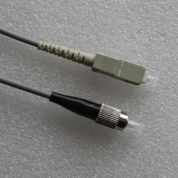 SC to FC Armored Patch Cord 50/125 Multimode Simplex 2M