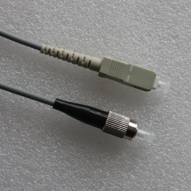 SC to FC Armored Patch Cord 50/125 Multimode Simplex 5M