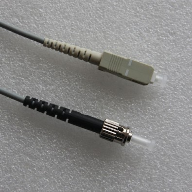 SC to ST Armored Patch Cord 50/125 Multimode Simplex 2M