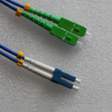 SC/APC to LC Armored Patch Cord Singlemode Duplex 10M SC/APC to LC Armored Patch Cord Singlemode Duplex 10M