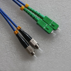 SC/APC to FC Armored Patch Cord Singlemode Duplex 10M SC/APC to FC Armored Patch Cord Singlemode Duplex 10M