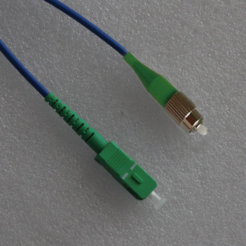 SC/APC to FC/APC Armored Patch Cord Singlemode Simplex 10M