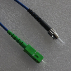 SC/APC to ST Armored Patch Cord Singlemode Simplex 3M