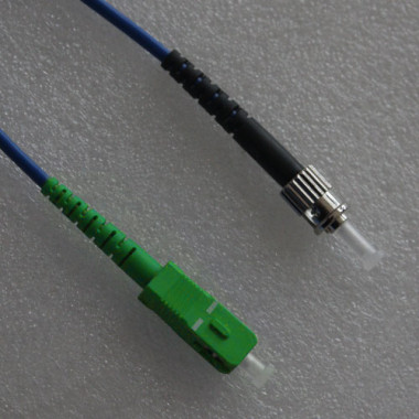 SC/APC to ST Armored Patch Cord Singlemode Simplex 7M