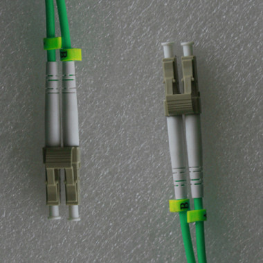 LC to LC Armored Patch Cord OM4 50/125 Multimode Duplex 5M