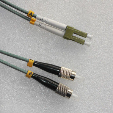 LC to FC Armored Patch Cord 50/125 Multimode Duplex 10M LC to FC Armored Patch Cord 50/125 Multimode Duplex 10M