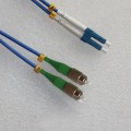 LC to FC/APC Armored Patch Cord Singlemode Duplex 10M