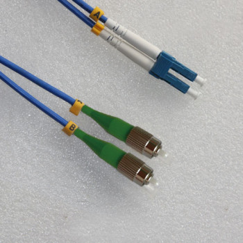 LC to FC/APC Armored Patch Cord Singlemode Duplex 2M