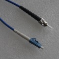 LC to ST Armored Patch Cord Singlemode Simplex 10M