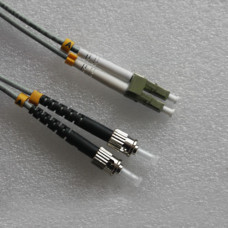 LC to ST Armored Patch Cord 50/125 Multimode Duplex 10M LC to ST Armored Patch Cord 50/125 Multimode Duplex 10M