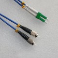 LC/APC to FC Armored Patch Cord Singlemode Duplex 10M