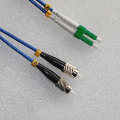 LC/APC to FC Armored Patch Cord Singlemode Duplex 7M