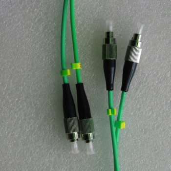 FC to FC Armored Patch Cord OM3 50/125 Multimode Duplex 2M