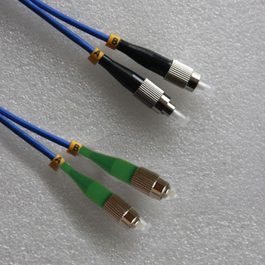 FC to FC/APC Armored Patch Cord Singlemode Duplex 1M