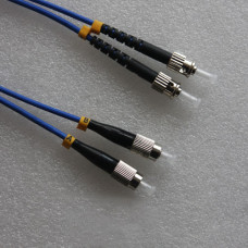 FC to ST Armored Patch Cord Singlemode Duplex 10M