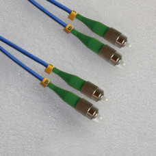 FC/APC to FC/APC Armored Patch Cord Singlemode Duplex 3M FC/APC to FC/APC Armored Patch Cord Singlemode Duplex 3M