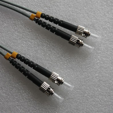 ST to ST Armored Patch Cord 62.5/125 Multimode Duplex 7M