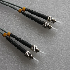 ST to ST Armored Patch Cord 50/125 Multimode Duplex 10M ST to ST Armored Patch Cord 50/125 Multimode Duplex 10M