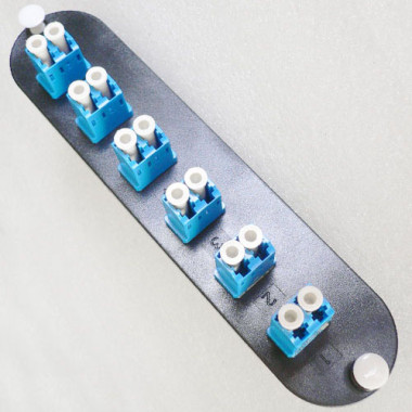 CCH Compatible Adapter Plate 6 Pack LC 9/125 SM Blue Duplex Adapter CCH Compatible Adapter Plate 6 Pack LC 9/125 SM Blue Duplex Adapter