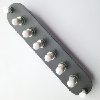 CCH Compatible Adapter Plate 6 Pack ST/UPC Multimode Simplex Adapter