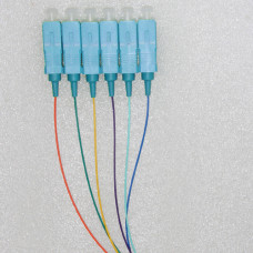6 Fiber SC Color Coded Pigtails Singlemode 0.9mm 1M 6 Fiber SC Color Coded Pigtails Singlemode 0.9mm 1M