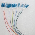 12 Fiber LC Color Coded Pigtails Singlemode 0.9mm 3M