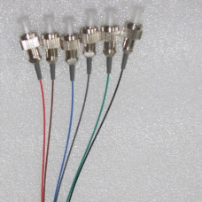 6 Fiber FC Color Coded Pigtails OM3 50/125 Multimode 0.9mm 1M 6 Fiber FC Color Coded Pigtails OM3 50/125 Multimode 0.9mm 1M