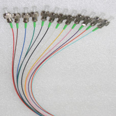 12 Fiber FC/APC Color Coded Pigtails Singlemode 0.9mm 1M 12 Fiber FC/APC Color Coded Pigtails Singlemode 0.9mm 1M