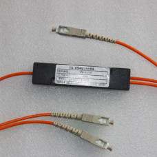 1x2 SC to SC Splitter 62.5/125 Multimode 2.0mm 1310nm 50/50 1x2 SC to SC Splitter 62.5/125 Multimode 2.0mm 1310nm 50/50