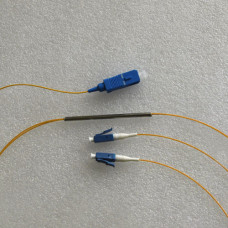 1x2 SC to LC Splitter Singlemode 0.9mm 1310nm & 1550nm 50/50 1x2 SC to LC Splitter Singlemode 0.9mm 1310nm & 1550nm 50/50