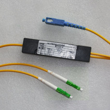 1x2 SC to LC/APC Splitter Singlemode 3.0mm 1310nm & 1550nm 50/50 1x2 SC to LC/APC Splitter Singlemode 3.0mm 1310nm & 1550nm 50/50