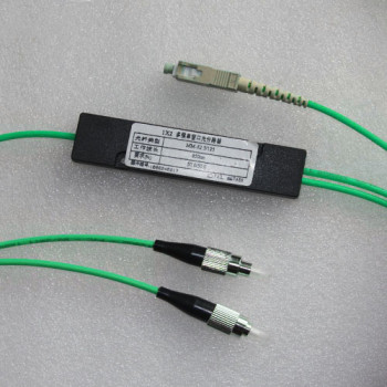 1x2 SC to FC Splitter OM3 50/125 Multimode 3.0mm 850nm 50/50