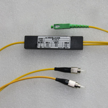 1x2 SC/APC to FC Splitter Singlemode 3.0mm 1310nm & 1550nm 50/50 1x2 SC/APC to FC Splitter Singlemode 3.0mm 1310nm & 1550nm 50/50
