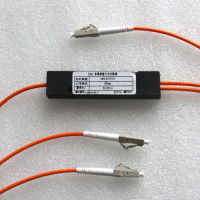 1x2 LC to LC Splitter 50/125 Multimode 2.0mm 1310nm 50/50