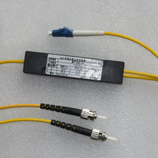 1x2 LC to ST Splitter Singlemode 3.0mm 1310nm & 1550nm 50/50 1x2 LC to ST Splitter Singlemode 3.0mm 1310nm & 1550nm 50/50