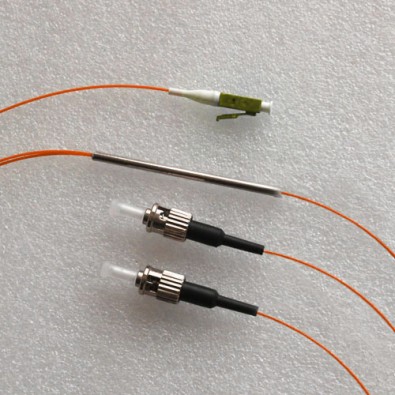 1x2 LC to ST Splitter 62.5/125 Multimode 0.9mm 1310nm 50/50