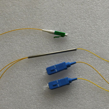 1x2 LC/APC to SC Splitter Singlemode 0.9mm 1550nm 50/50