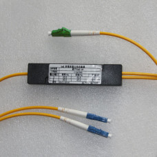 1x2 LC/APC to LC Splitter Singlemode 2.0mm 1310nm & 1550nm 50/50 1x2 LC/APC to LC Splitter Singlemode 2.0mm 1310nm & 1550nm 50/50