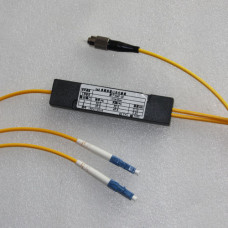 1x2 FC to LC Splitter Singlemode 2.0mm 1310nm & 1550nm 50/50 1x2 FC to LC Splitter Singlemode 2.0mm 1310nm & 1550nm 50/50