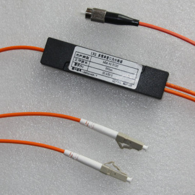 1x2 FC to LC Splitter 62.5/125 Multimode 2.0mm 1310nm 50/50