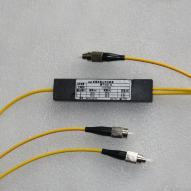 1x2 FC to FC Splitter Singlemode 2.0mm 1550nm 50/50 1x2 FC to FC Splitter Singlemode 2.0mm 1550nm 50/50