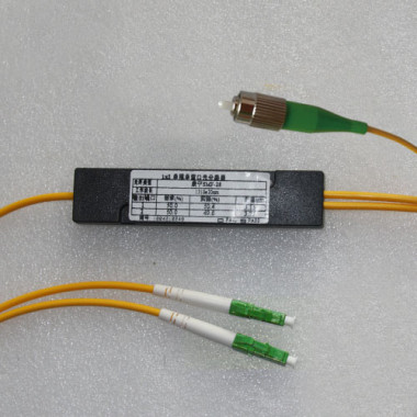 1x2 FC/APC to LC/APC Splitter Singlemode 3.0mm 1310nm & 1550nm 50/50