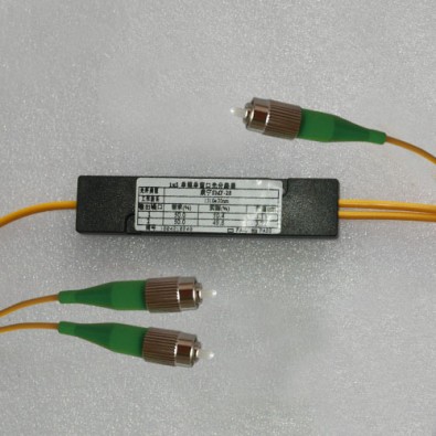 1x2 FC/APC to FC/APC Splitter Singlemode 2.0mm 1310nm & 1550nm 50/50