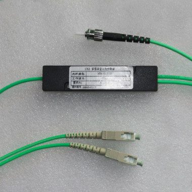 1x2 ST to SC Splitter OM4 50/125 Multimode 3.0mm 850nm 50/50 1x2 ST to SC Splitter OM4 50/125 Multimode 3.0mm 850nm 50/50