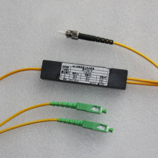 1x2 ST to SC/APC Splitter Singlemode 3.0mm 1310nm & 1550nm 50/50