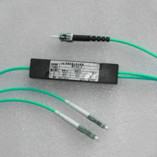 1x2 ST to LC Splitter OM3 50/125 Multimode 2.0mm 850nm 50/50 1x2 ST to LC Splitter OM3 50/125 Multimode 2.0mm 850nm 50/50