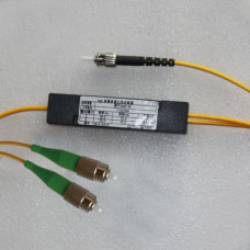 1x2 ST to FC/APC Splitter Singlemode 3.0mm 1310nm & 1550nm 50/50 1x2 ST to FC/APC Splitter Singlemode 3.0mm 1310nm & 1550nm 50/50