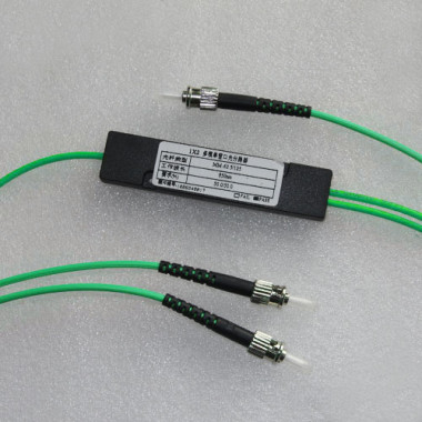 1x2 ST to ST Splitter OM3 50/125 Multimode 3.0mm 850nm 50/50 1x2 ST to ST Splitter OM3 50/125 Multimode 3.0mm 850nm 50/50